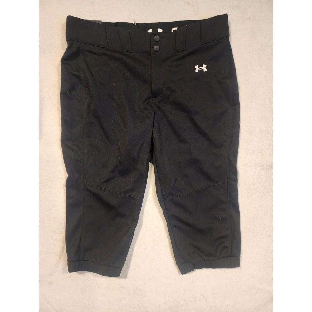 Under Armour Womens Black Softball Pants Large